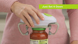RoboTwist Single Touch Electric Jar Opener - Works on Jars of all Sizes