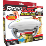 RoboTwist Single Touch Electric Jar Opener - Works on Jars of all Sizes